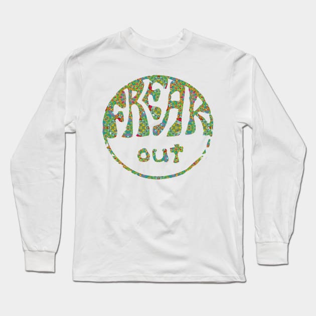 Freak Out Long Sleeve T-Shirt by ShirleyTwofeathers